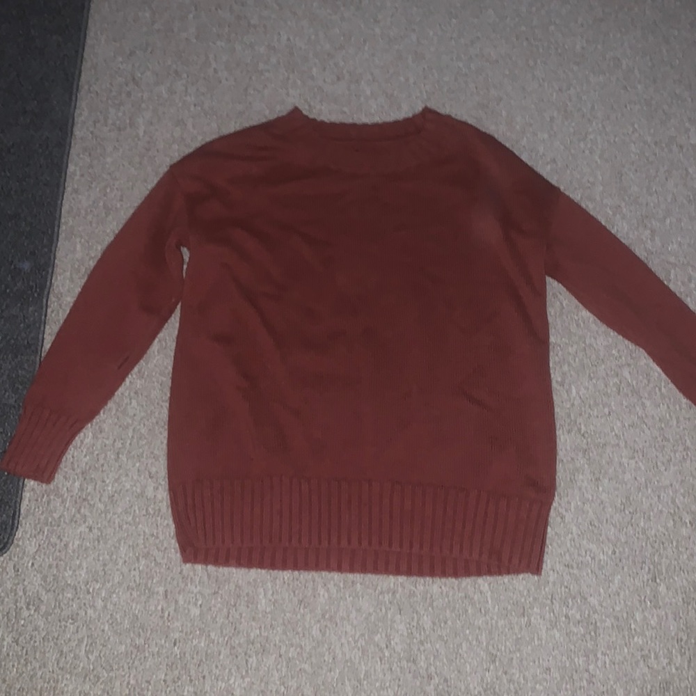 This is from gap and it is a super cute sweater it is to small so I am making $$